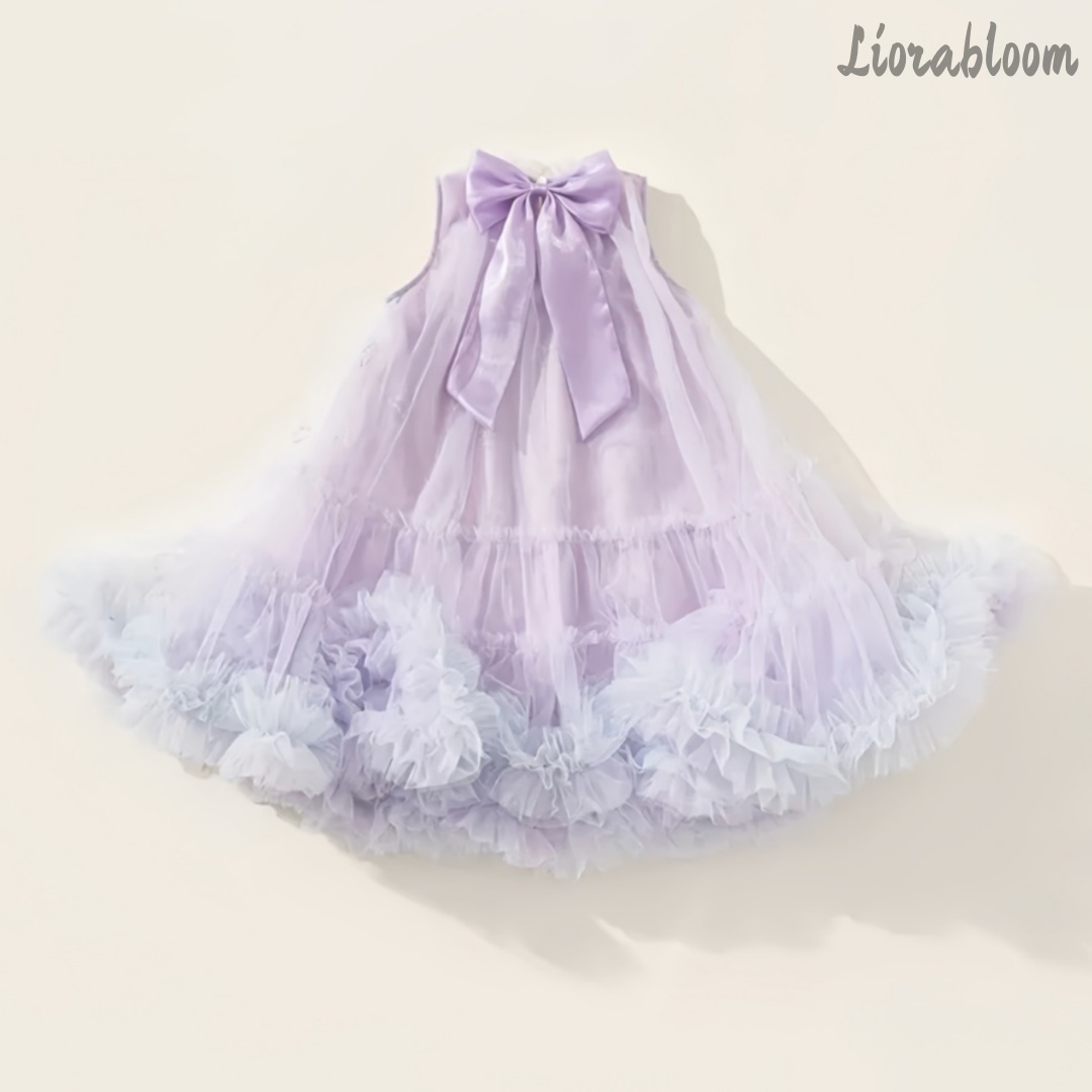Women Formal Wear For Party - 보라색 일상 공주 드레스 정장 가운