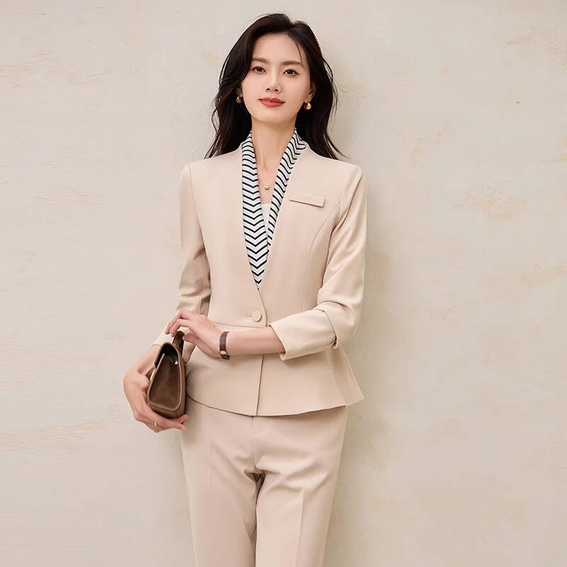 여성 정장 스타일 비즈니스 워크웨어 블레이저 여성 팬츠 - Women Formal Wear Interview 리뷰 및 가격