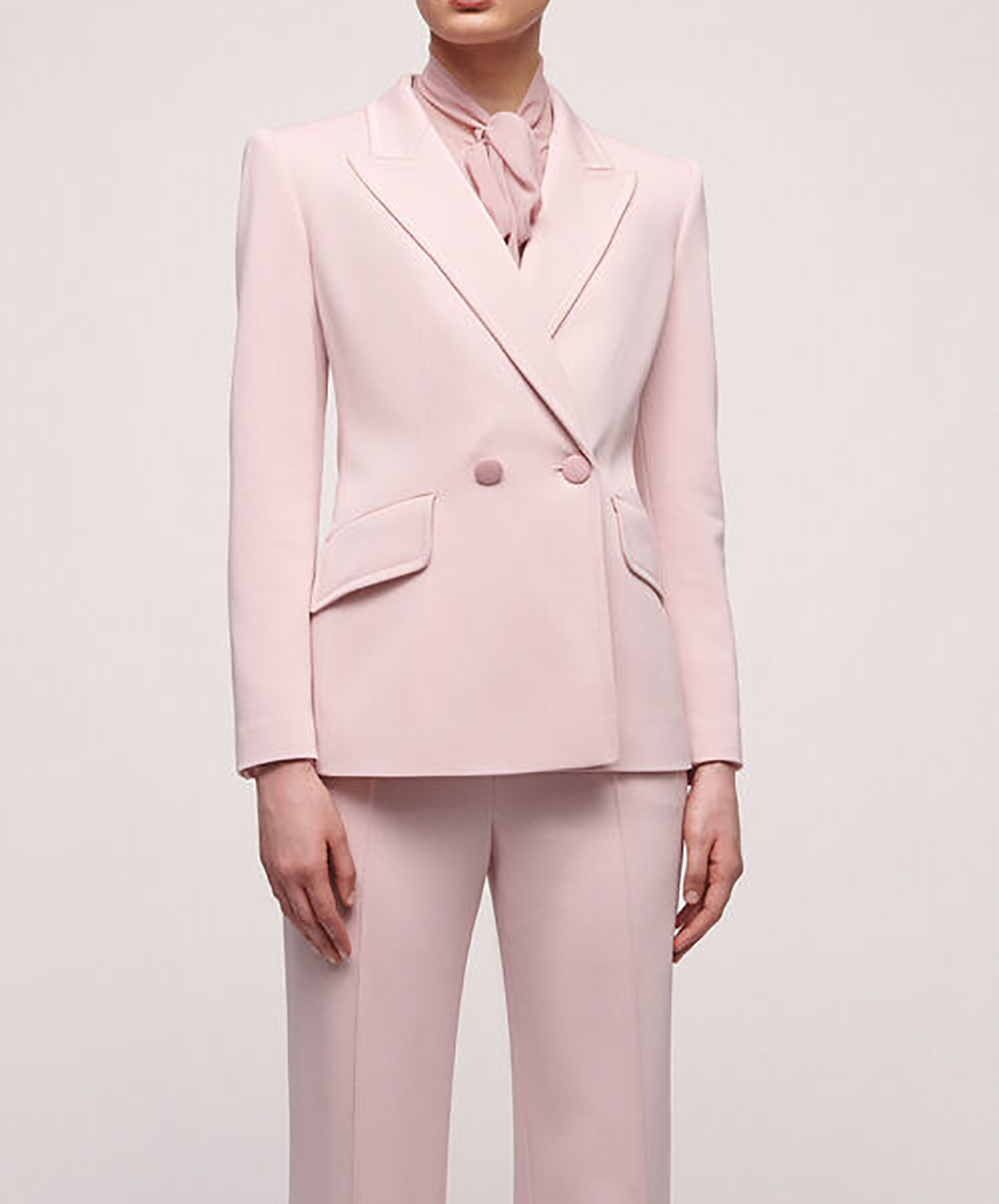 클래식 여성 바지 정장 2피스 피크 라펠 블레이저 더블 - Women Formal Wear For Meeting 리뷰 및 가격