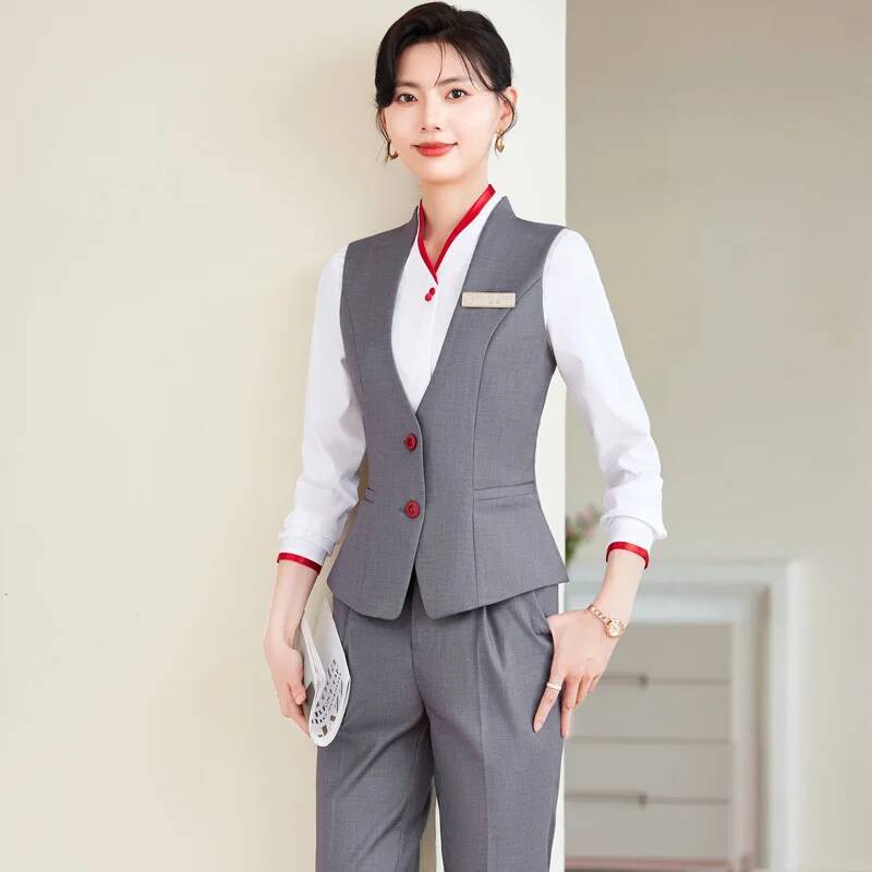 플러스 사이즈 5XL 정장 바지 정장 세트 여성용 우아 - Women Formal Wear Pants 리뷰 및 가격