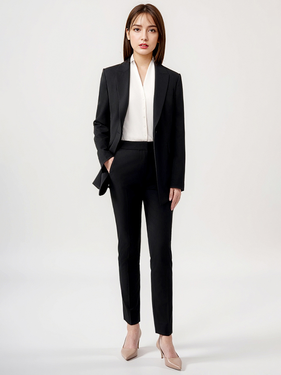 여성용 정장 세트 블레이저 바지, 오피스 레이디 가을  - Women Formal Wear Pants 리뷰 및 가격