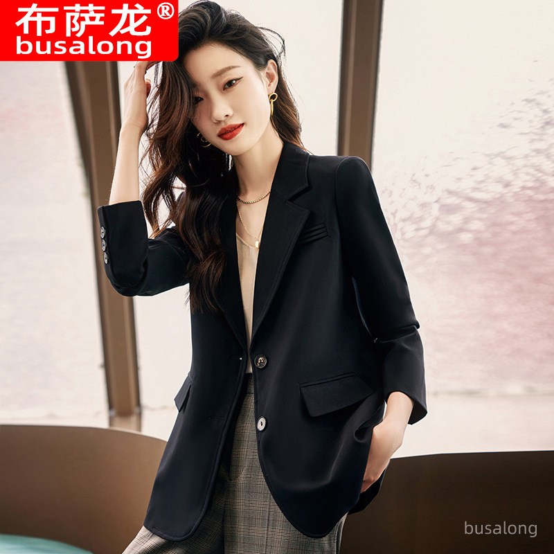 블레이저 재킷 가을 겨울 여성 긴팔 프로페셔널 스몰 블 - Women Formal Wear Interview 리뷰 및 가격