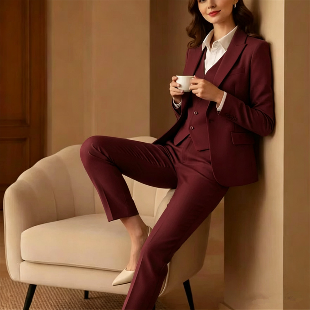 새로운 세이지 그린 여성 정장 3피스 우아한 포멀 여성 - Women Formal Wear Pants 리뷰 및 가격