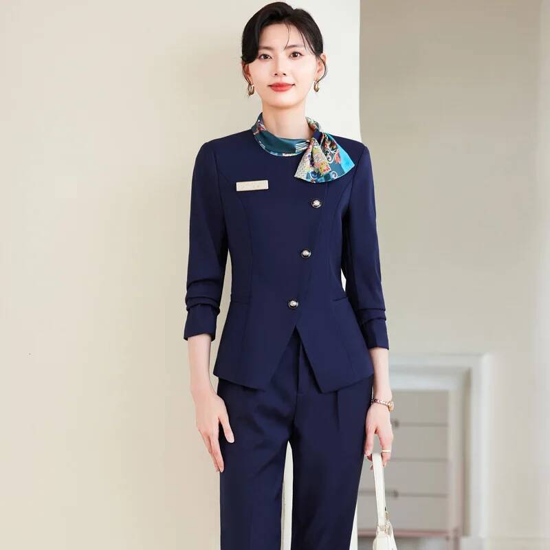 플러스 사이즈 여성용 정장 바지 정장 세트, 비즈니스  - Women Formal Wear Interview 리뷰 및 가격