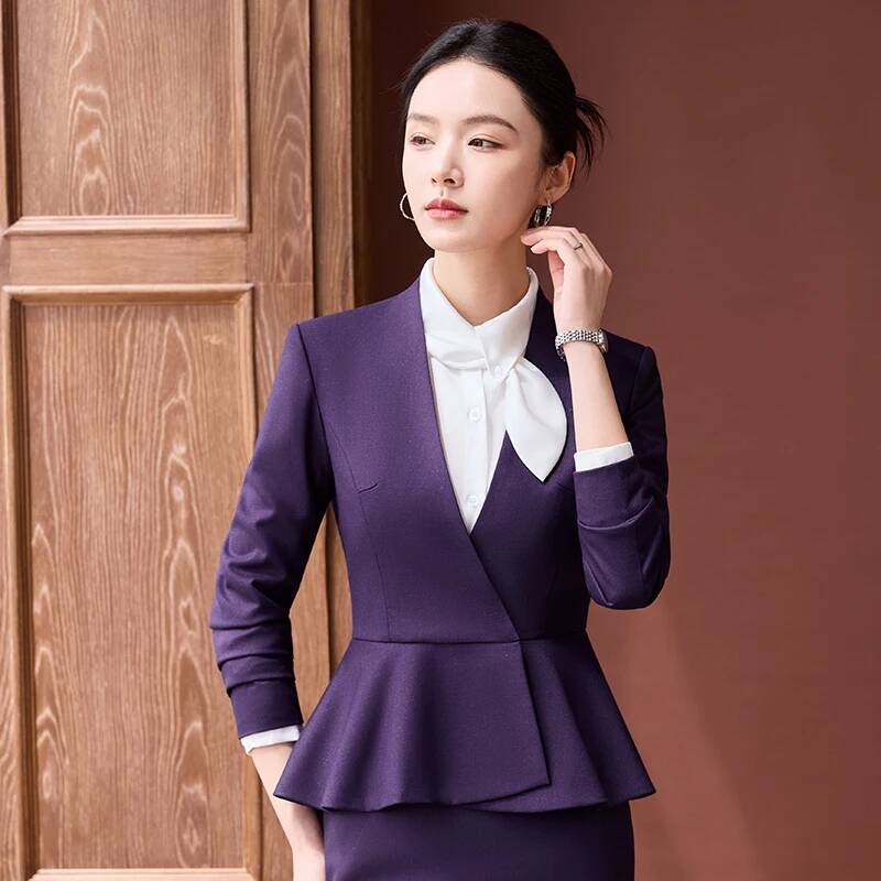 고품질 원단 여성 정장 비즈니스 수트 여성용 오피스 웨 - Women Formal Wear Interview 리뷰 및 가격