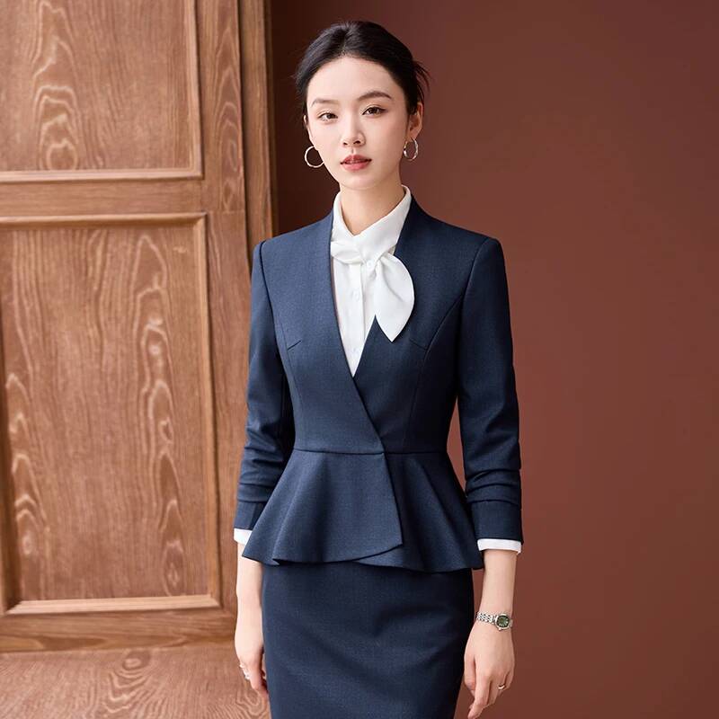 고품질 원단 여성 정장 비즈니스 수트 여성용 오피스 웨 - Women Formal Wear Interview 리뷰 및 가격