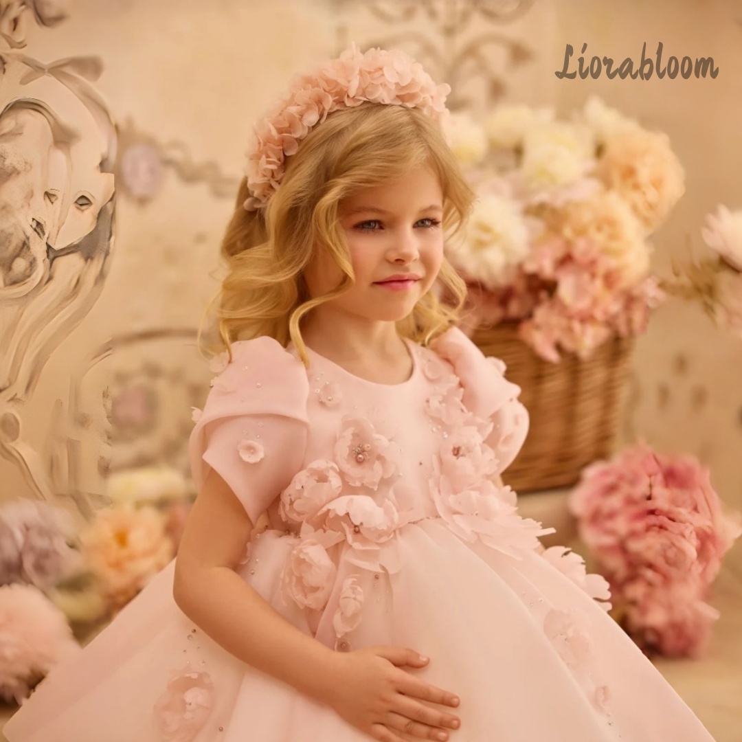맞춤형 여아 정장 풀스커트 공주 드레스, 화동 의상,  - Women Formal Wear For Party 리뷰 및 가격