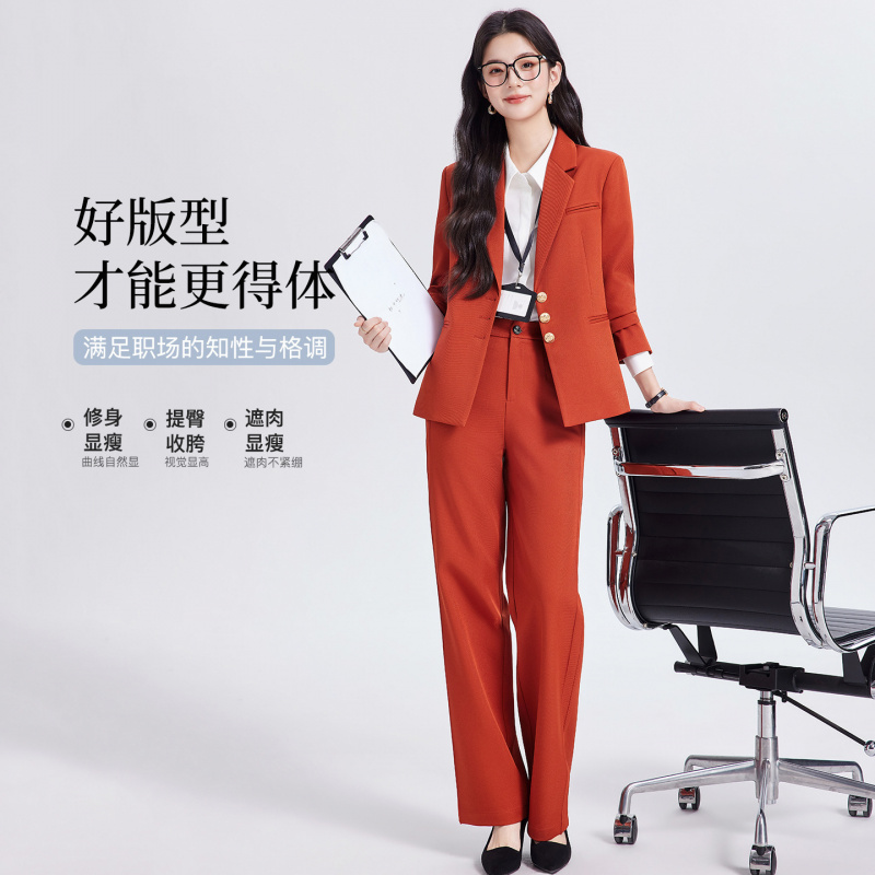 카키색 여성 정장 세트, 고급스럽고 캐주얼한 비즈니스  - Women Formal Wear Interview 리뷰 및 가격