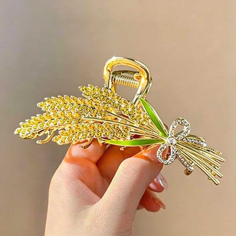 반짝이는 라인스톤이 있는 알로이 밀 디자인 헤어 클로  - Women Formal Wear Designers 리뷰 및 가격