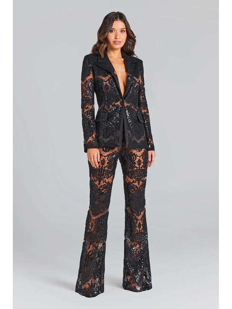 하이 스트리트 최신 2026 디자이너 런웨이 수트 세트 - Women'S Formal Wear Suit 리뷰 및 가격